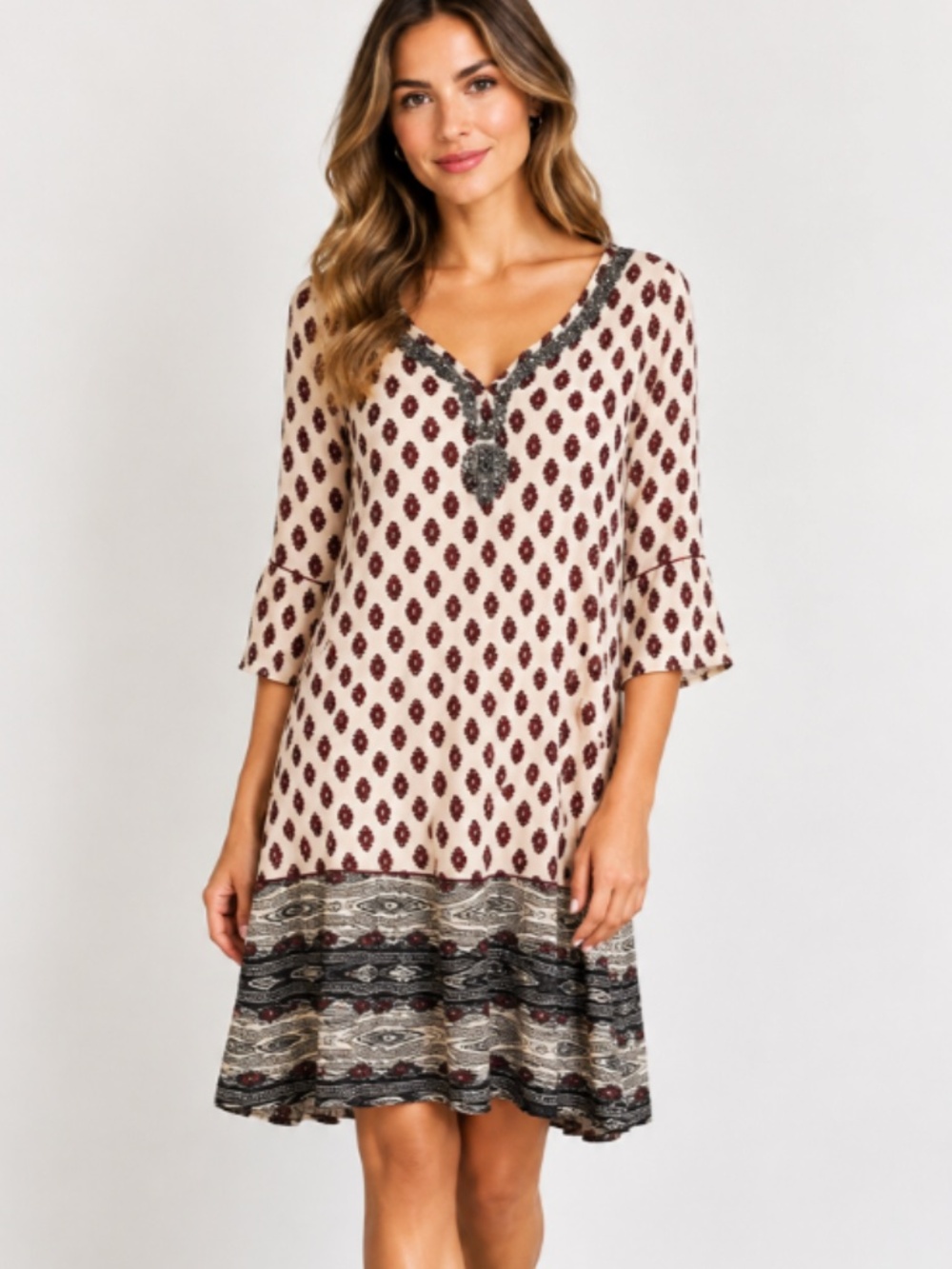 CREAM Dress Size 34